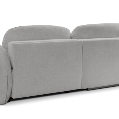 Rozkládací sedačka s úložným prostorem COBOURG 1 - světlá šedá 1, levý roh