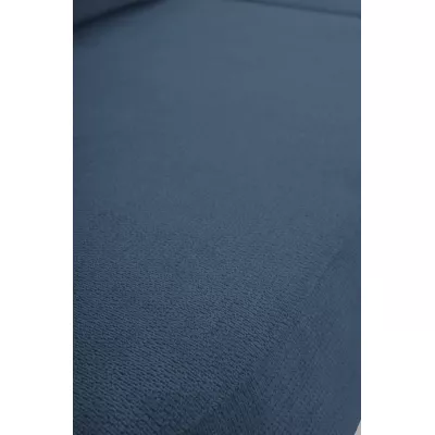 Rozkládací sedačka s úložným prostorem COBOURG 1 - modrá, pravý roh