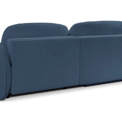 Rozkládací sedačka s úložným prostorem COBOURG 1 - modrá, pravý roh