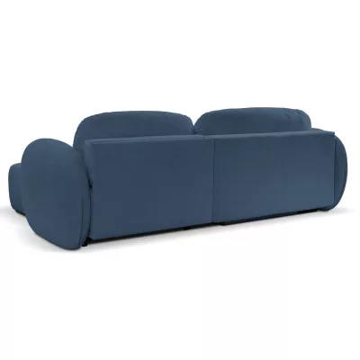 Rozkládací sedačka s úložným prostorem COBOURG 1 - modrá, pravý roh