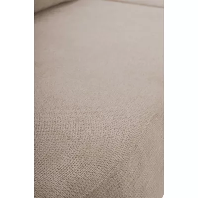 Rozkládací sedačka s úložným prostorem COBOURG 1 - béžová, levý roh