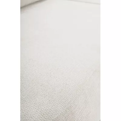 Rozkládací sedačka s úložným prostorem COBOURG 1 - bílá, pravý roh