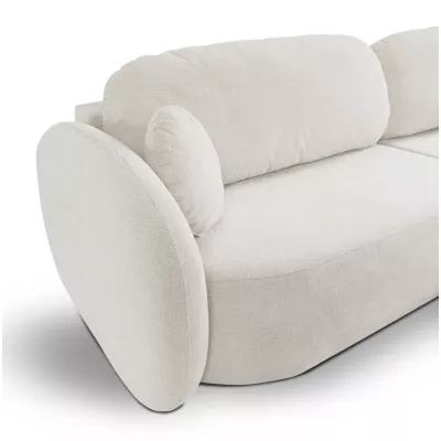 Rozkládací sedačka s úložným prostorem COBOURG 1 - bílá, pravý roh