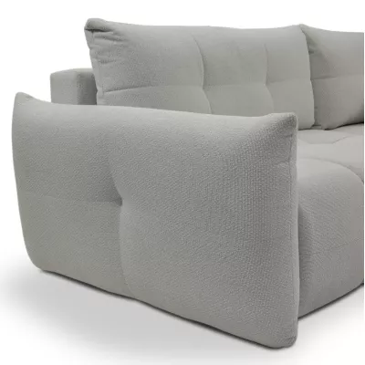 Rohová rozkládací sedací souprava CANMORE - popelavá