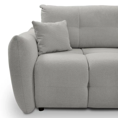 Rohová rozkládací sedací souprava CANMORE - popelavá