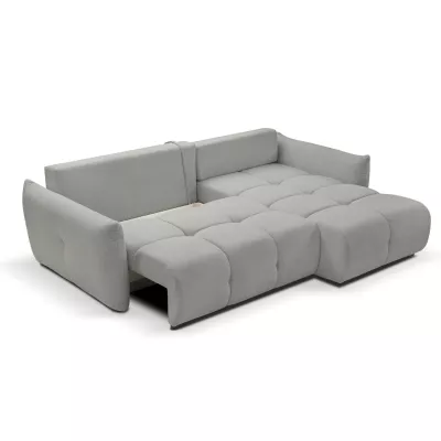 Rohová rozkládací sedací souprava CANMORE - popelavá