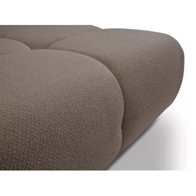 Rohová rozkládací sedací souprava CANMORE - mokka