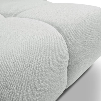 Rohová rozkládací sedací souprava CANMORE - cementová šedá