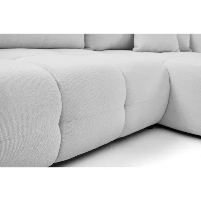 Rohová rozkládací sedací souprava CANMORE - cementová šedá