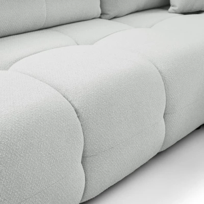 Rohová rozkládací sedací souprava CANMORE - cementová šedá