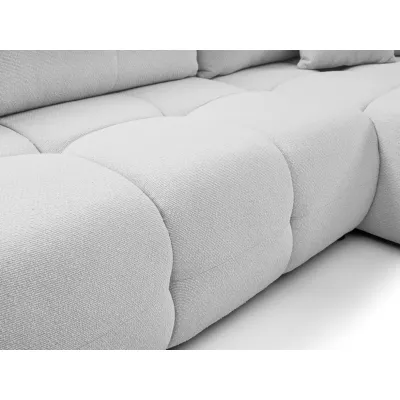 Rohová rozkládací sedací souprava CANMORE - cementová šedá