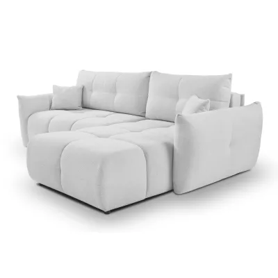 Rohová rozkládací sedací souprava CANMORE - cementová šedá