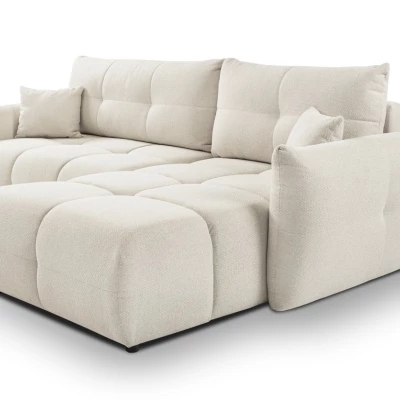 Rohová rozkládací sedací souprava CANMORE - písková