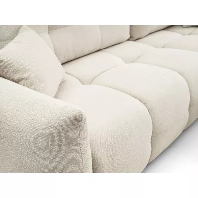 Rohová rozkládací sedací souprava CANMORE - písková