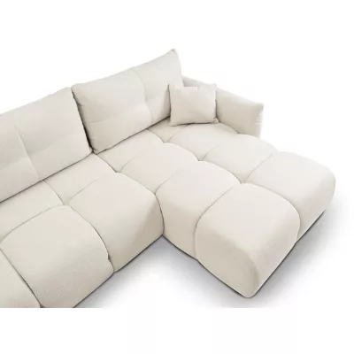 Rohová rozkládací sedací souprava CANMORE - písková