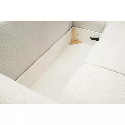 Rohová rozkládací sedací souprava CANMORE - písková