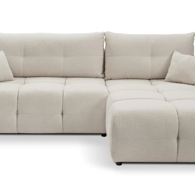 Rohová rozkládací sedací souprava CANMORE - taupe