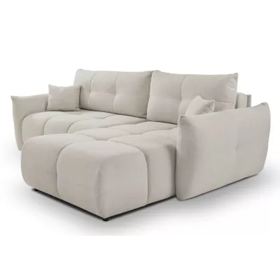 Rohová rozkládací sedací souprava CANMORE - taupe