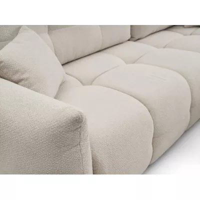 Rohová rozkládací sedací souprava CANMORE - taupe