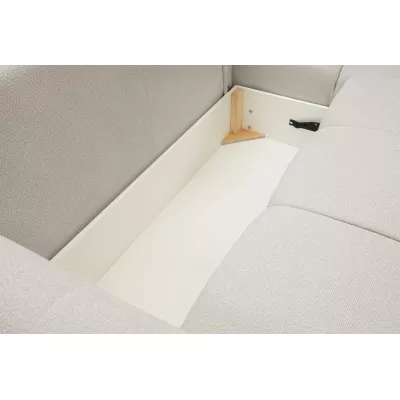 Rohová rozkládací sedací souprava CANMORE - taupe