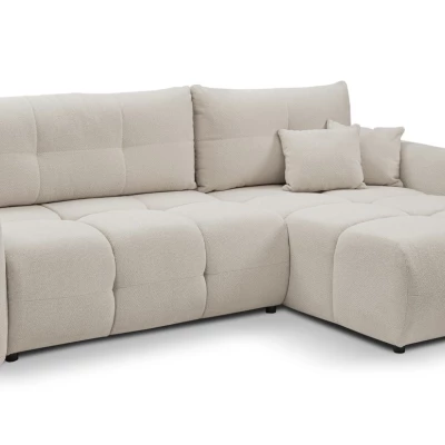 Rohová rozkládací sedací souprava CANMORE - taupe