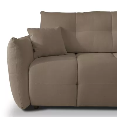 Rohová rozkládací sedací souprava CANMORE - latte