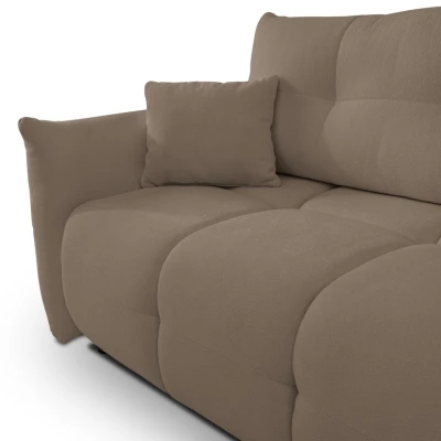 Rohová rozkládací sedací souprava CANMORE - latte