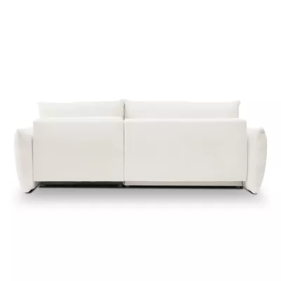 Rohová rozkládací sedací souprava CANMORE - smetanová