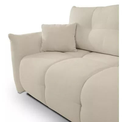 Rohová rozkládací sedací souprava CANMORE - ecru