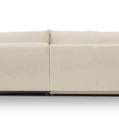 Rohová rozkládací sedací souprava CANMORE - ecru