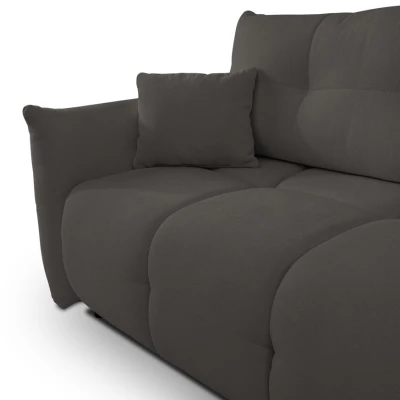 Rohová rozkládací sedací souprava CANMORE - grafitová