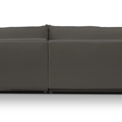 Rohová rozkládací sedací souprava CANMORE - grafitová
