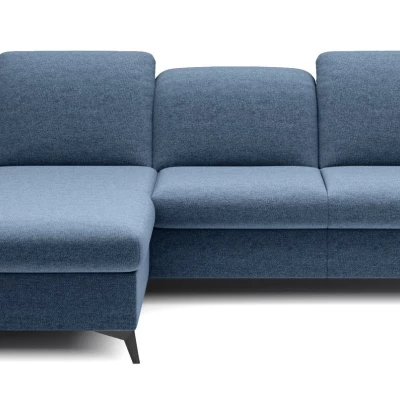 Rohová rozkládací sedací souprava BROCKVILE - modrá 2, levý roh