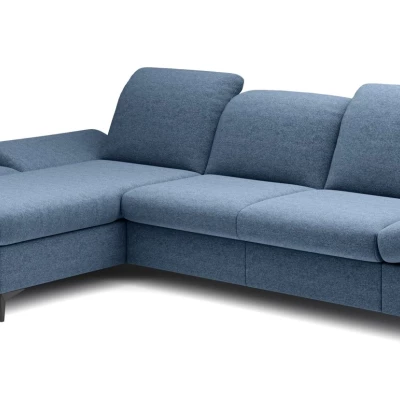 Rohová rozkládací sedací souprava BROCKVILE - modrá 2, levý roh