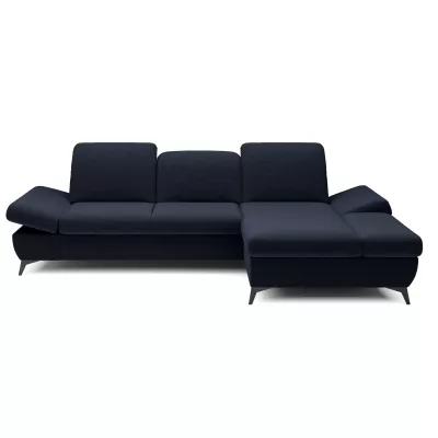 Rohová rozkládací sedací souprava BROCKVILE - námořnická modrá, pravý roh