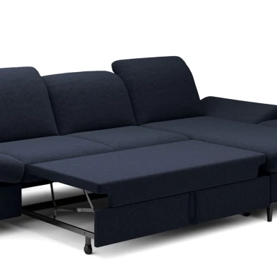 Rohová rozkládací sedací souprava BROCKVILE - námořnická modrá, pravý roh