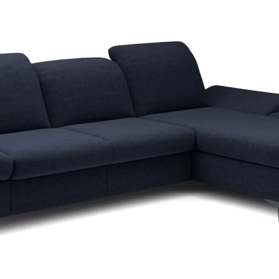 Rohová rozkládací sedací souprava BROCKVILE - námořnická modrá, pravý roh