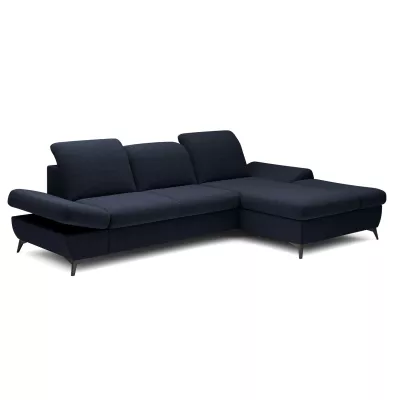 Rohová rozkládací sedací souprava BROCKVILE - námořnická modrá, pravý roh