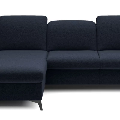 Rohová rozkládací sedací souprava BROCKVILE - námořnická modrá, levý roh