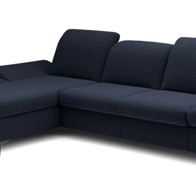 Rohová rozkládací sedací souprava BROCKVILE - námořnická modrá, levý roh