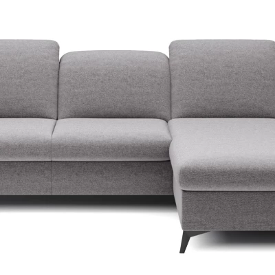 Rohová rozkládací sedací souprava BROCKVILE - šedá 3, pravý roh