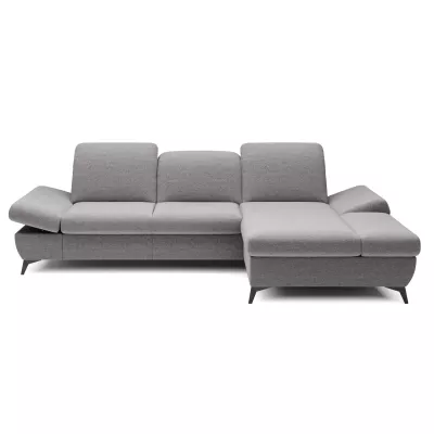 Rohová rozkládací sedací souprava BROCKVILE - šedá 3, pravý roh