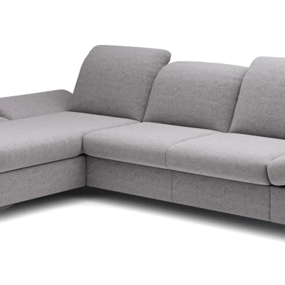 Rohová rozkládací sedací souprava BROCKVILE - šedá 3, levý roh