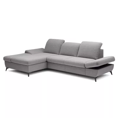 Rohová rozkládací sedací souprava BROCKVILE - šedá 3, levý roh