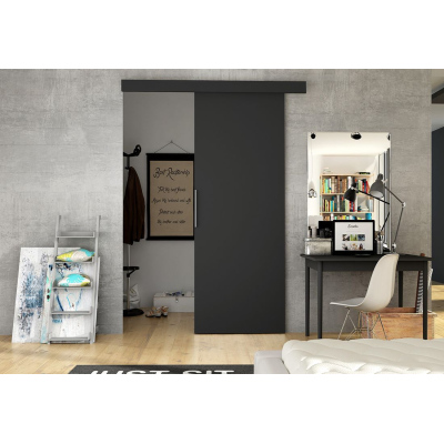 Interiérové posuvné dveře ILAS I. černé