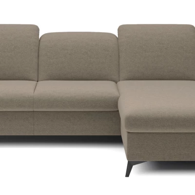 Rohová rozkládací sedací souprava BROCKVILE - šedá 2, pravý roh