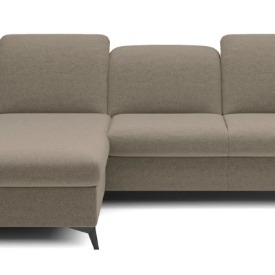 Rohová rozkládací sedací souprava BROCKVILE - šedá 2, levý roh