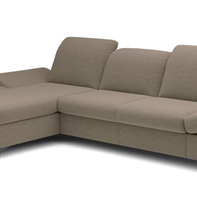 Rohová rozkládací sedací souprava BROCKVILE - šedá 2, levý roh