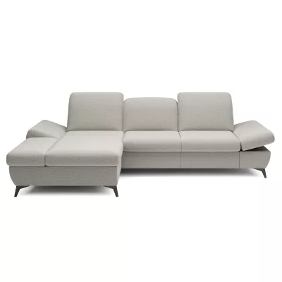 Rohová rozkládací sedací souprava BROCKVILE - béžovošedá, levý roh