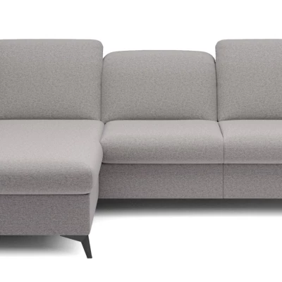 Rohová rozkládací sedací souprava BROCKVILE - šedobéžová, levý roh